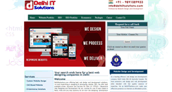 Desktop Screenshot of delhiitsolutions.com